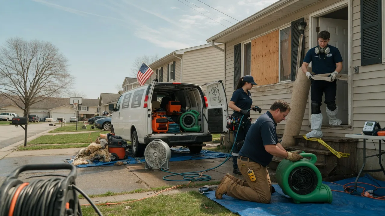 Water Damage Restoration in Blackstone, IL near me